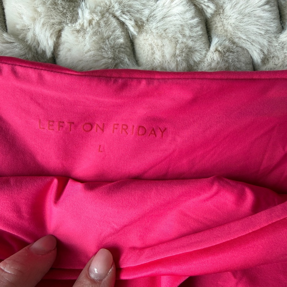 Left On Friday la la land pink  Bikini Bottoms - Picture 2 of 3